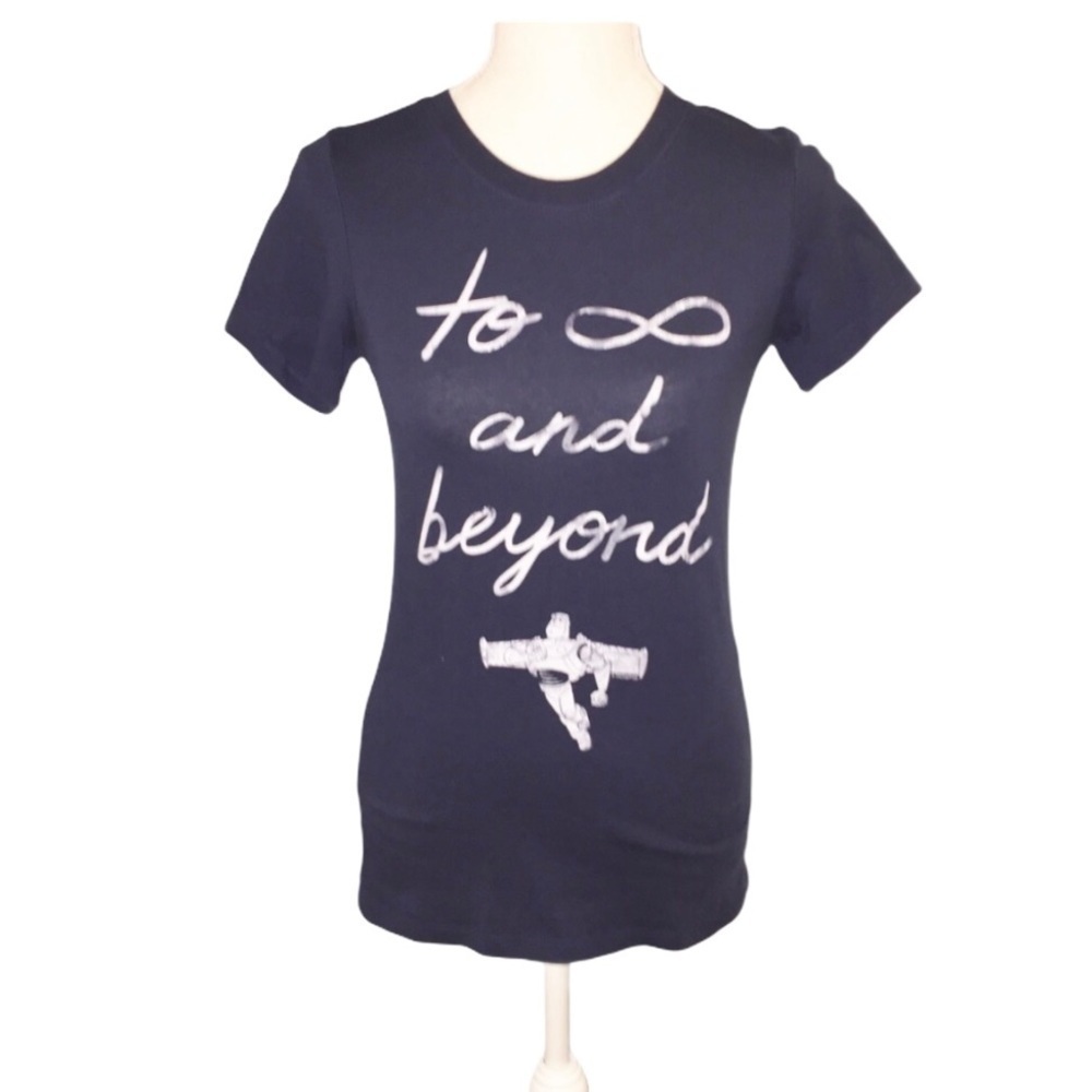 Disney Blue Toy Story  To Infinity and Beyond T-shirt Size M